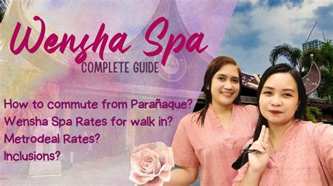 wensha banawe rates|Wensha Spa Center .